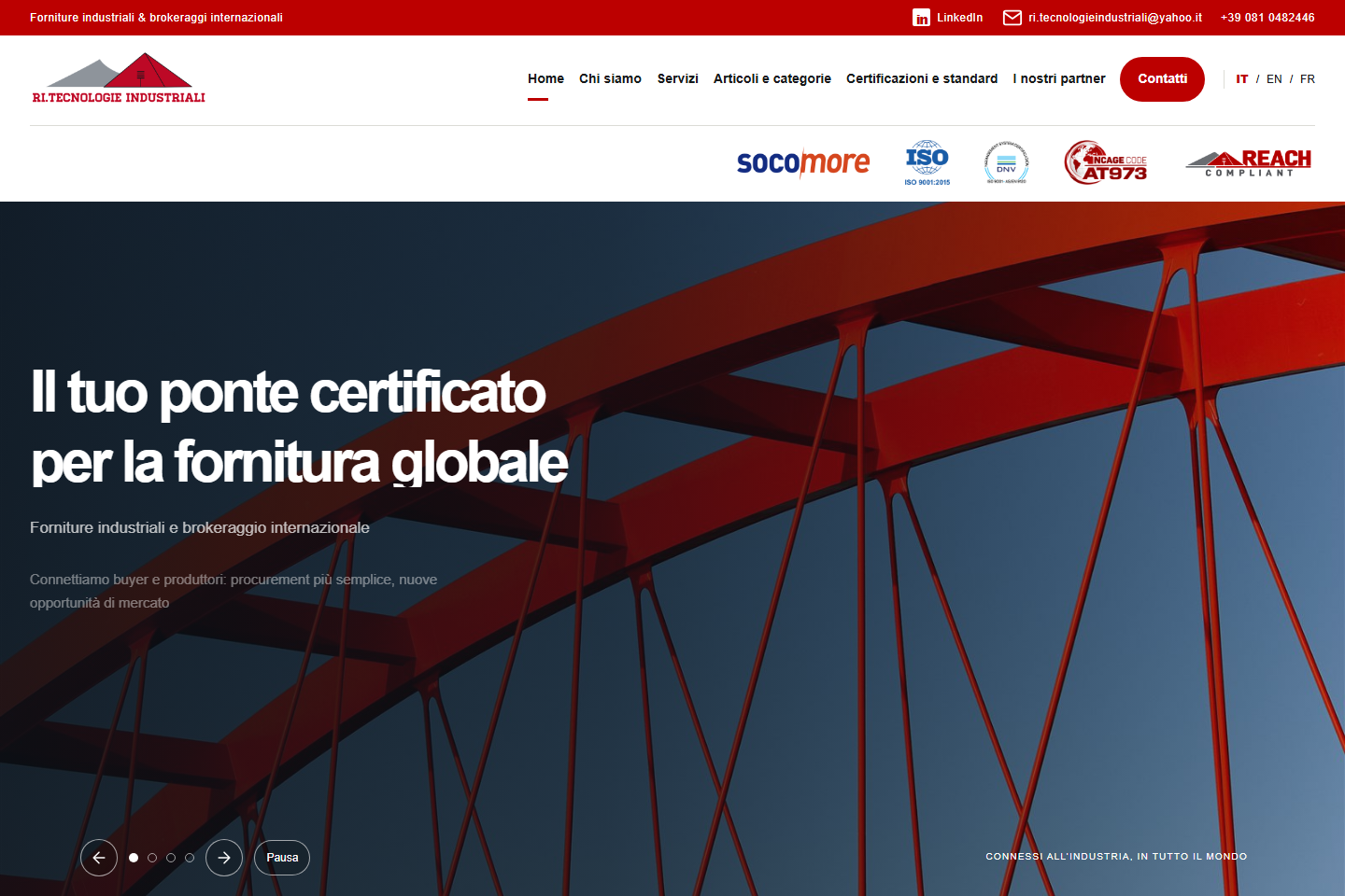 Anteprima del sito Ri.Tecnologie industriali